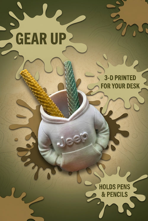 3D Printed Jeep Pen holder