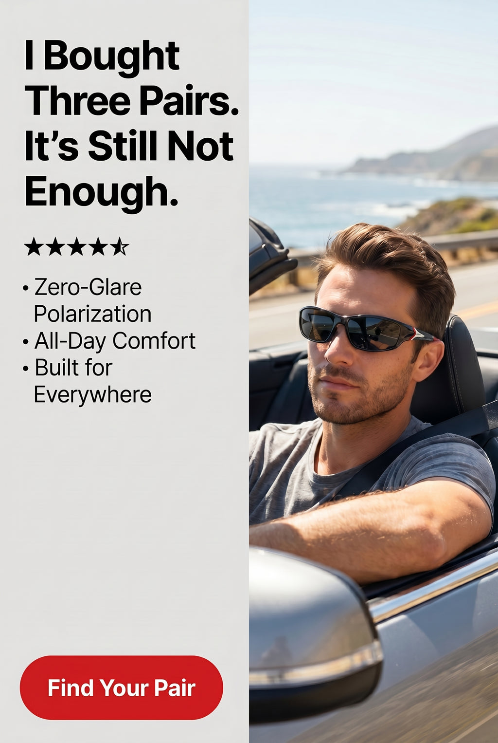 Sunglasses — 5 Designs to Choose From