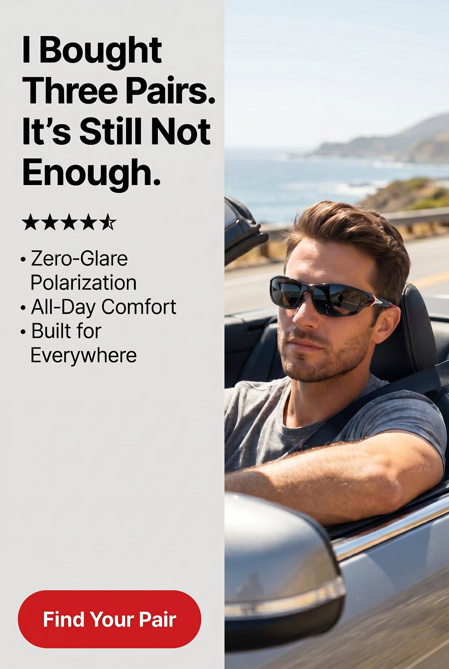 Sunglasses — 5 Designs to Choose From