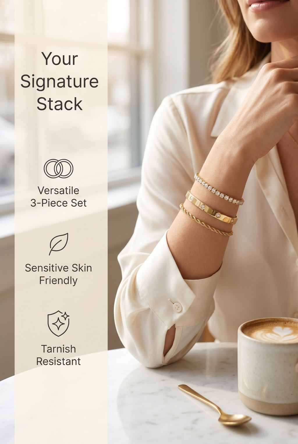 Bracelet 3 Piece Set