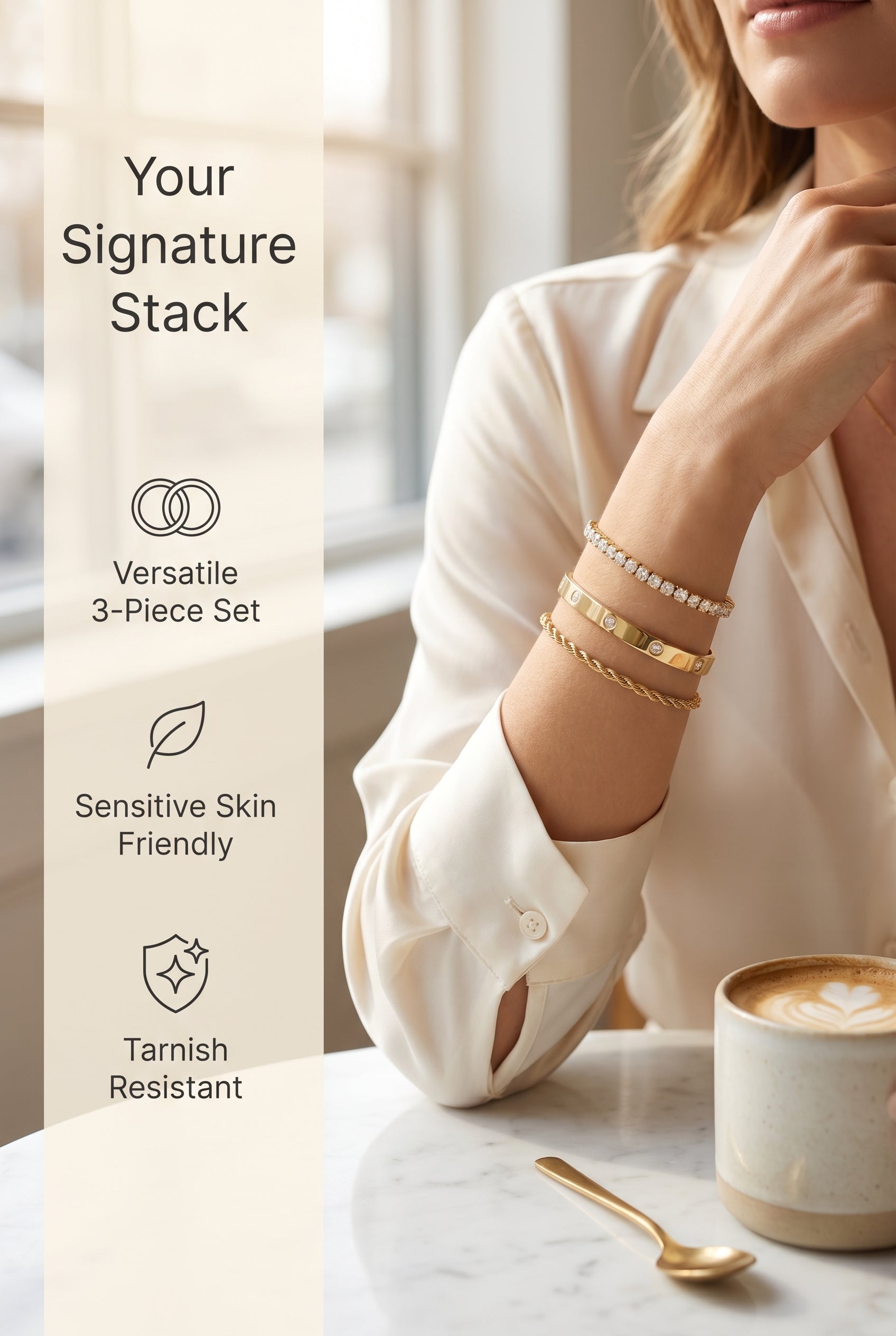 Bracelet 3 Piece Set