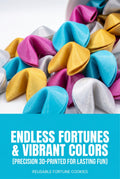 3D fortune cookies