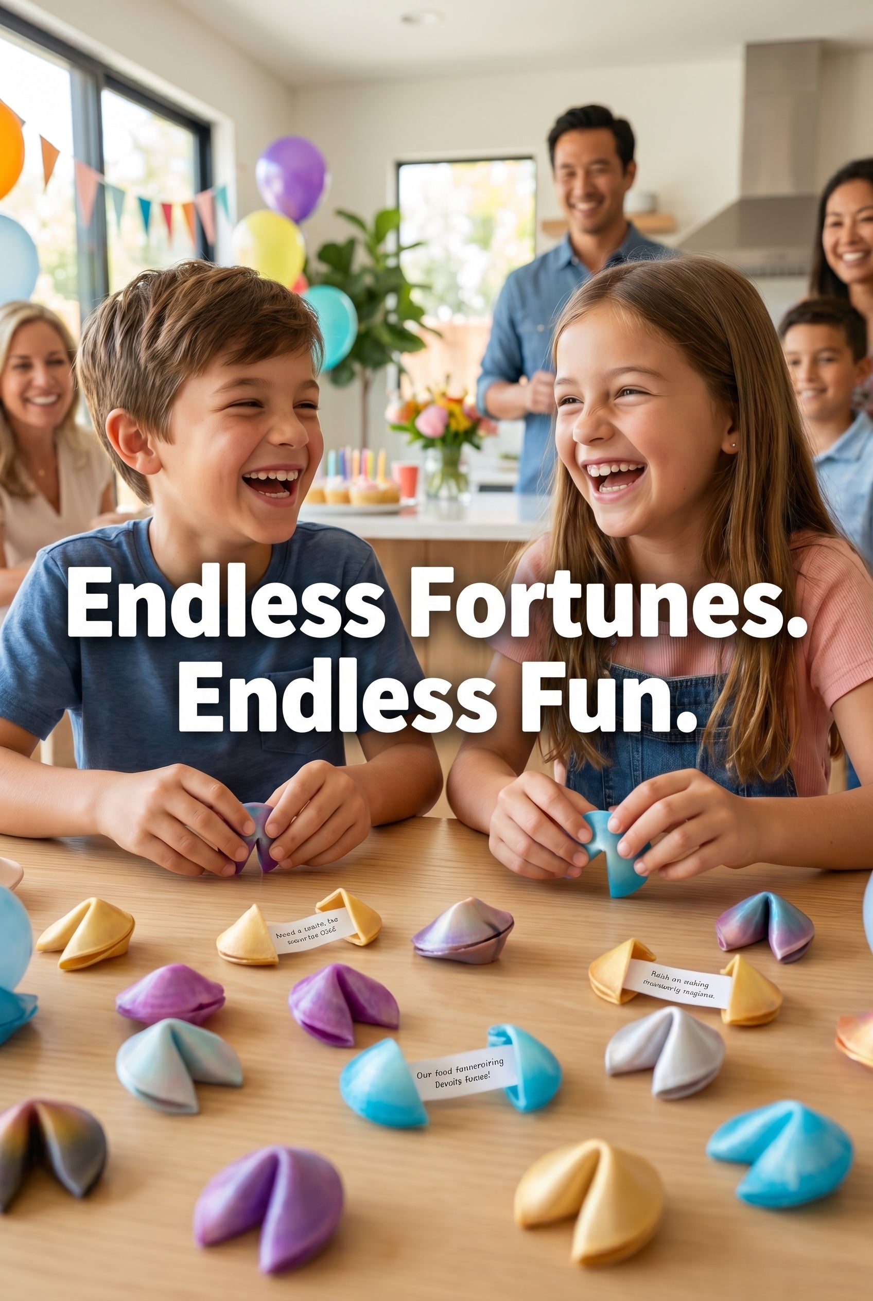 3D fortune cookies