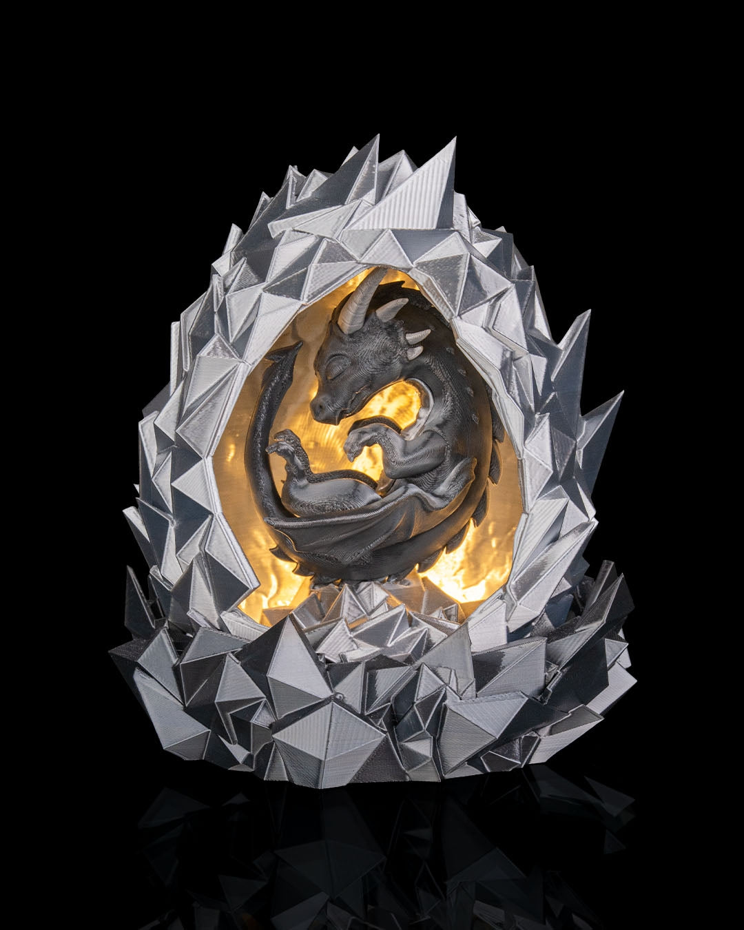 Mythical Dragon Lamp 3D print