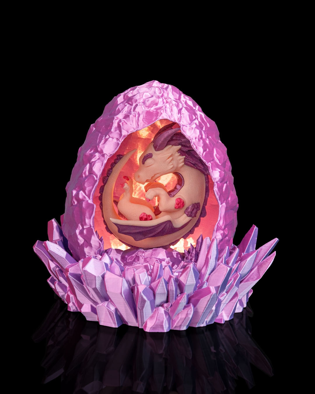 Mythical Dragon Lamp 3D print