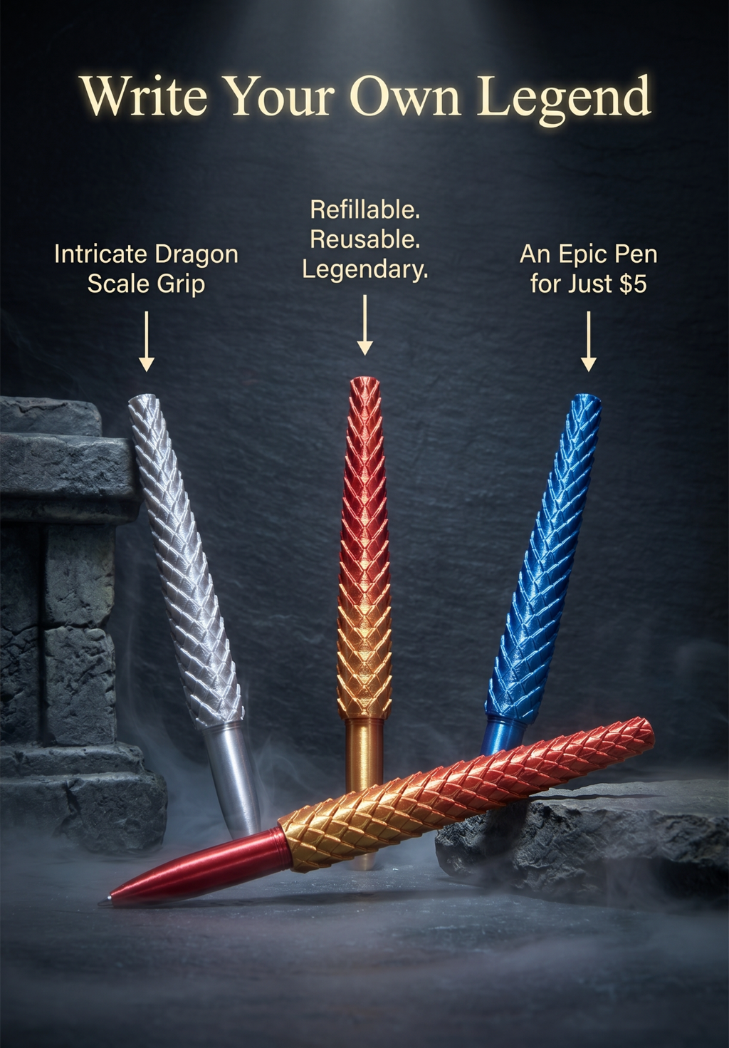 Dragon Pen 3D print