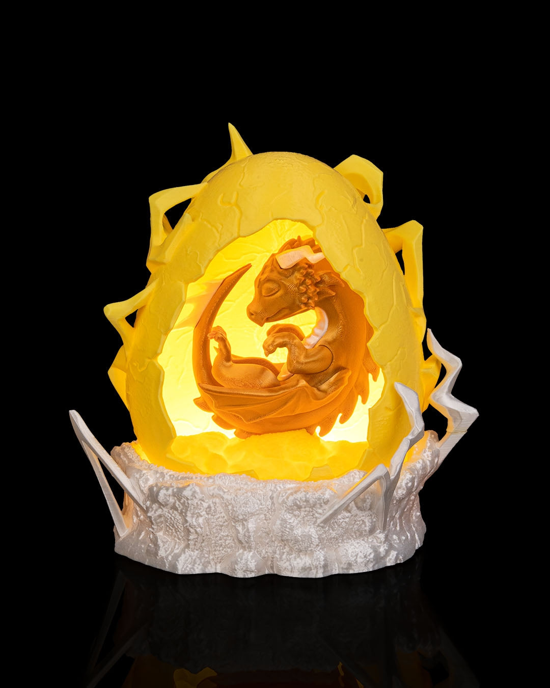 Mythical Dragon Lamp 3D print