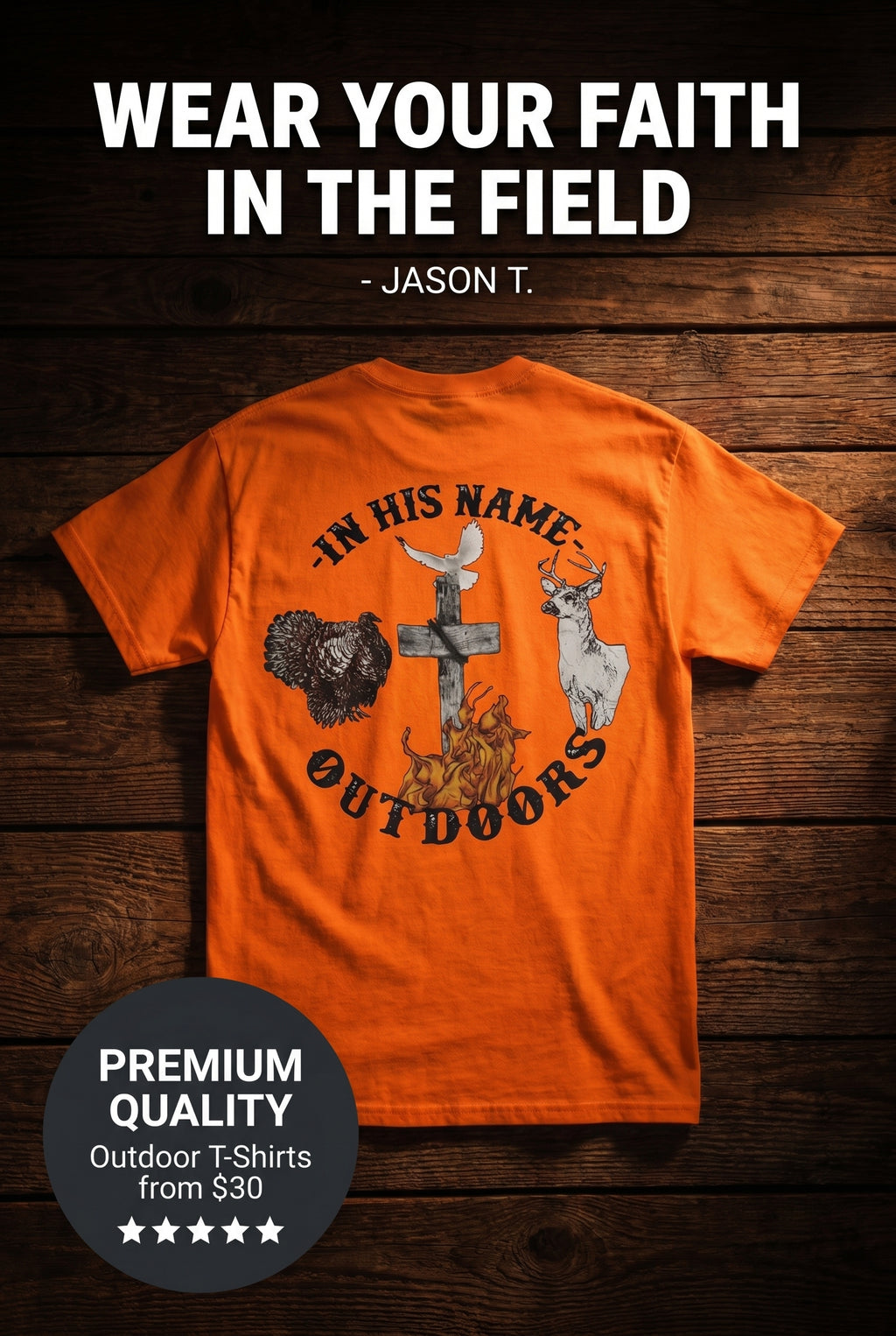 In His Name Outdoors Merch