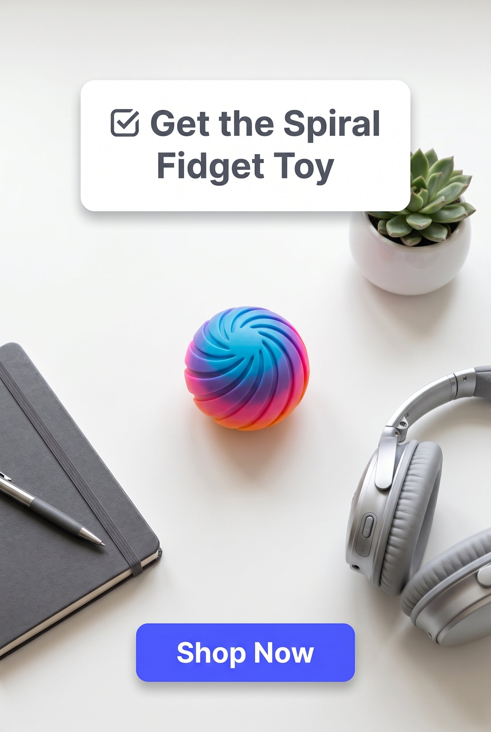 Spiral Fidget toy 3D print