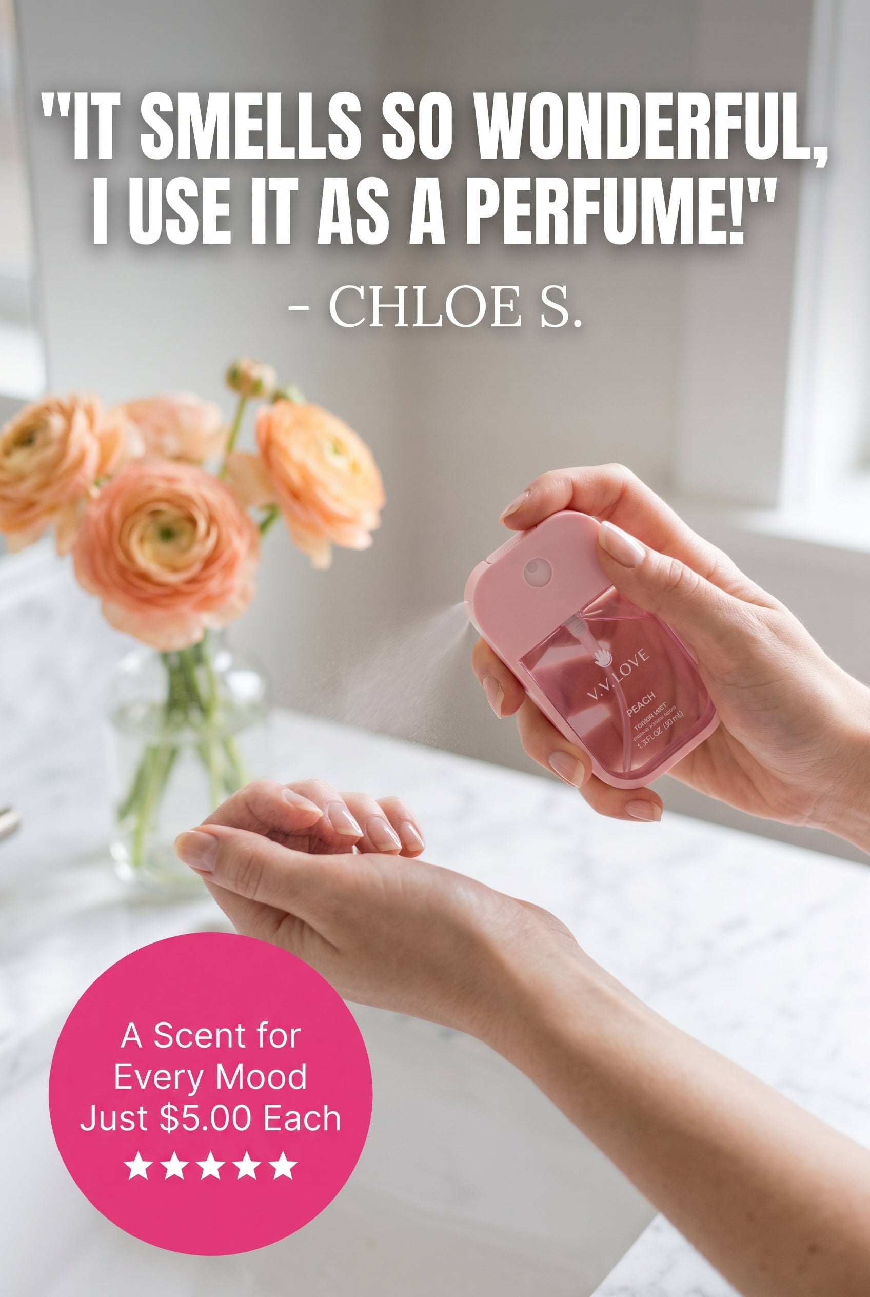 V V Love Hand Sanitizer